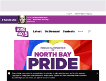 Tablet Screenshot of kissnorthbay.com